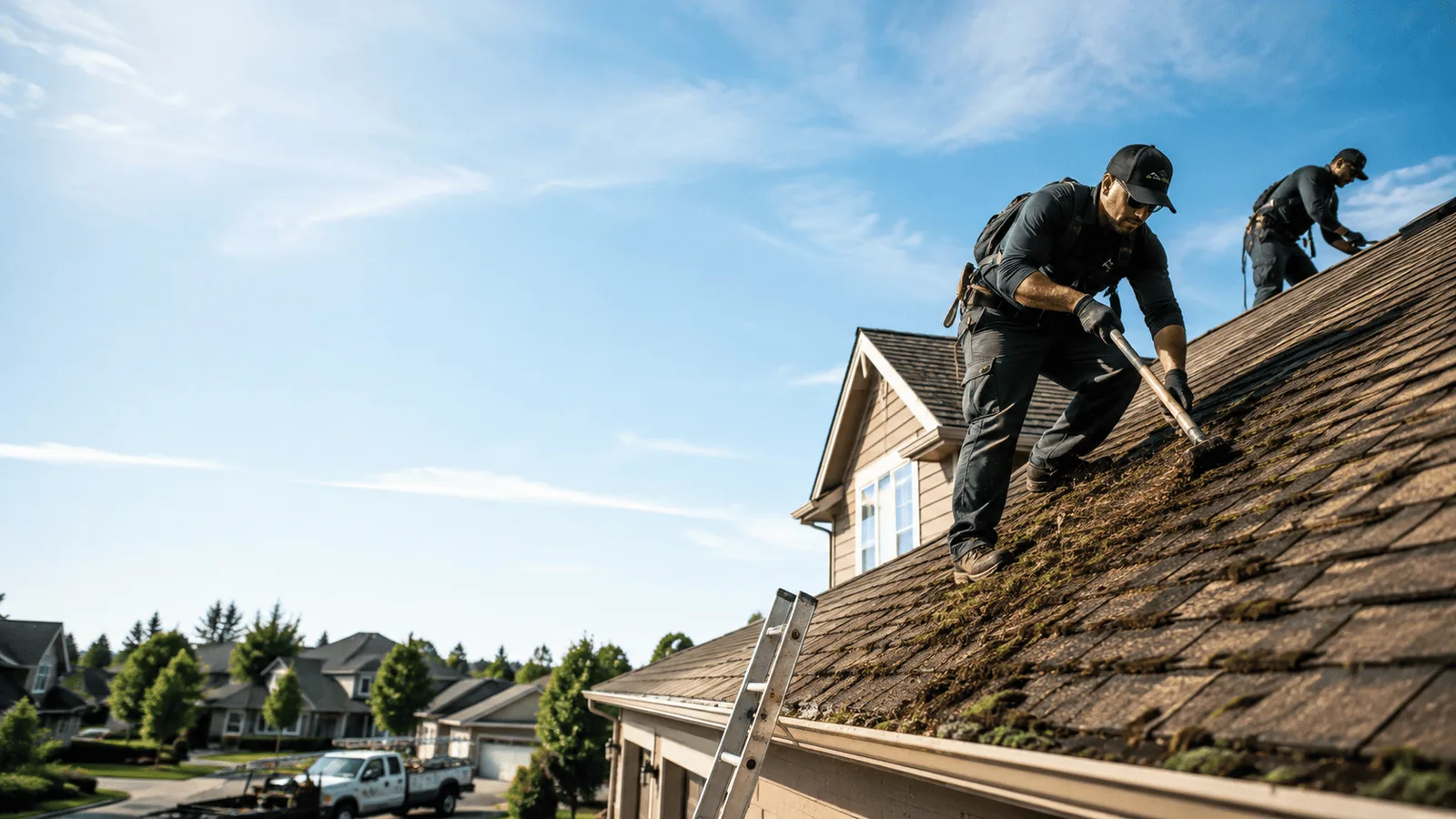 Roof Moss Removal in Dalton, PA near me